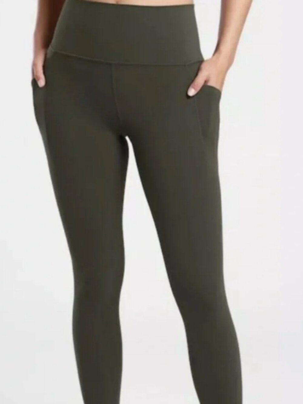 Athleta Salutation Stash Pocket II Tight Sage Green LeggingSz XS #2670